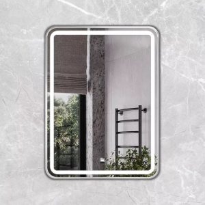 Зеркало Comforty Ситара 60 с подсветкой, бесконтактный сенсор Серебряный матовый 00-00014167CF Зеркало Comforty Ситара 60 с подсветкой, бесконтактный сенсор Серебряный матовый 00-00014167CF