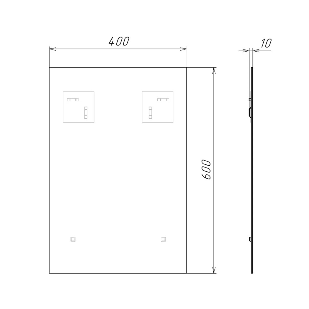 Зеркало Comforty Альба 40 00-00014245CF Зеркало Comforty Альба 40 00-00014245CF — изображение 3