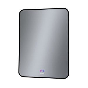 Зеркало Grossman Elegans 70 LED с сенсорным выключателем и подогревом Черный матовый 1770802 Зеркало Grossman Elegans 70 LED с сенсорным выключателем и подогревом Черный матовый 1770802