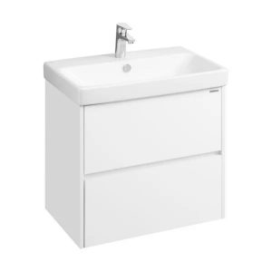 Тумба подвесная Aquaton Сканди 70 с раковиной Адриана Белый 1A2518K0SD010