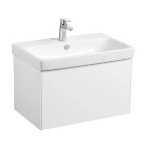 Тумба подвесная Aquaton Асти 70 с раковиной Адриана Белый 1A2630K0AX2B0