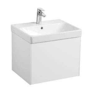 Тумба подвесная Aquaton Асти 55 с раковиной Адриана Белый 1A2631K0AX2B0