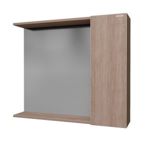Шкаф зеркальный Grossman Юнит 80 Кадена вуд 208011