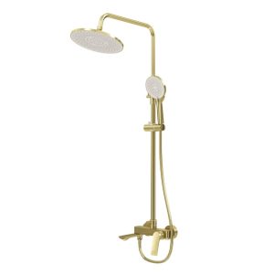 Душевая система Grossman Galaxy с изливом Золото матовое 500.K35.01.320 Душевая система Grossman Galaxy с изливом Золото матовое 500.K35.01.320