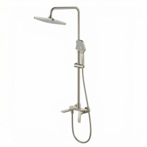 Душевая система Grossman Mercury с изливом Никель 500.K35.10.120 Душевая система Grossman Mercury с изливом Никель 500.K35.10.120