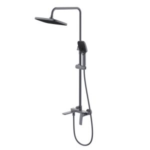 Душевая система Grossman Mercury с изливом Графит 500.K35.10.420 Душевая система Grossman Mercury с изливом Графит 500.K35.10.420