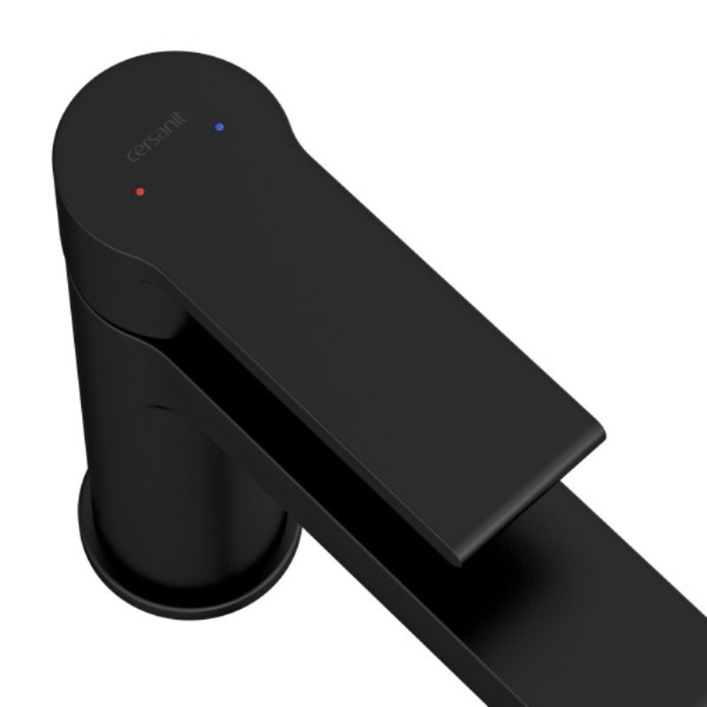 Смеситель для раковины Cersanit Brasko Черный матовый 63111 Смеситель для раковины Cersanit Brasko Черный матовый 63111 — изображение 2