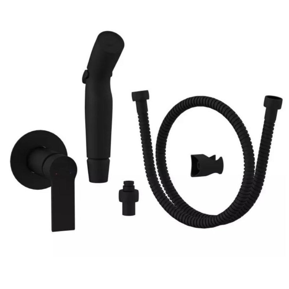 Душ гигиенический Cersanit Brasko Черный матовый 64103 Душ гигиенический Cersanit Brasko Черный матовый 64103 — изображение 2