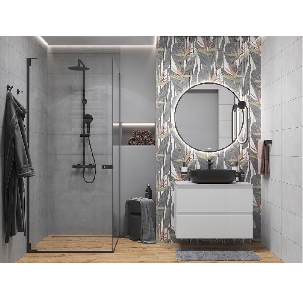 Зеркало Cersanit Eclipse Ring Black 80 64147 Зеркало Cersanit Eclipse Ring Black 80 64147 — изображение 2