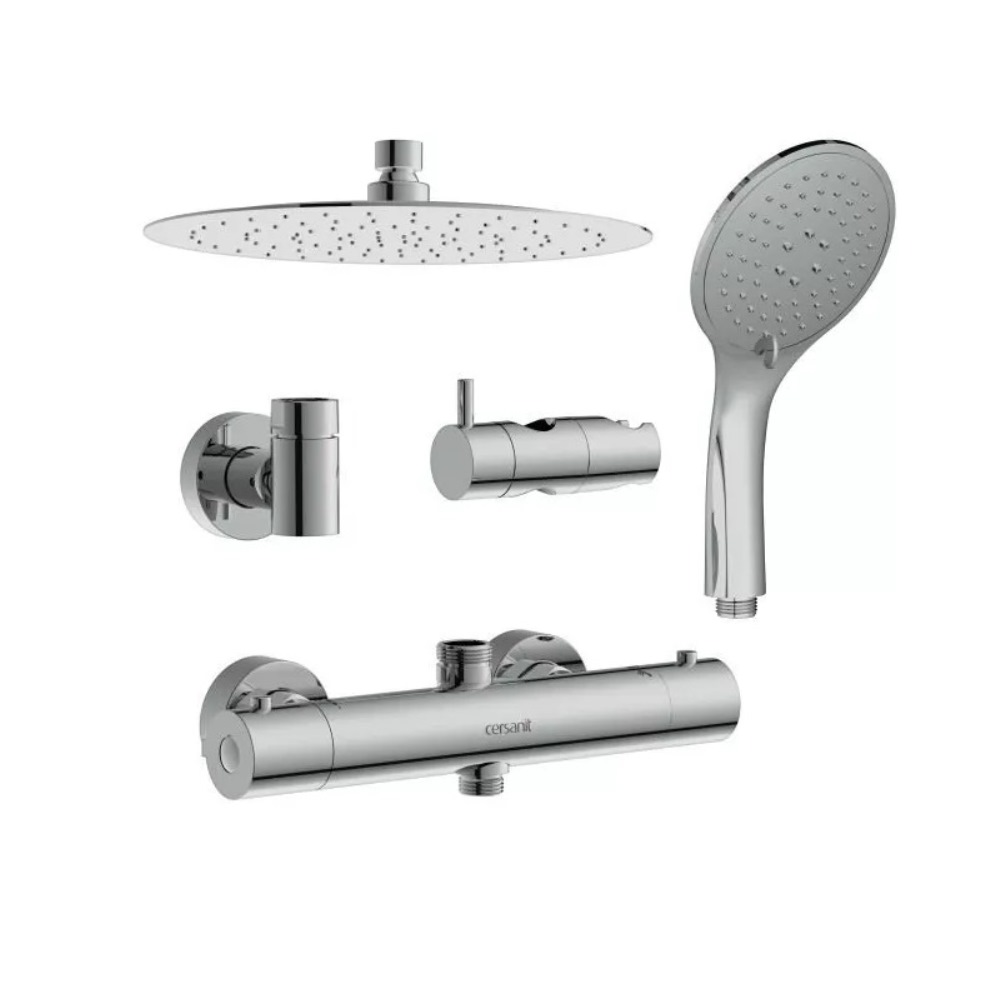 Душевая система Cersanit Brasko Хром глянцевый 64526 Душевая система Cersanit Brasko Хром глянцевый 64526 — изображение 2