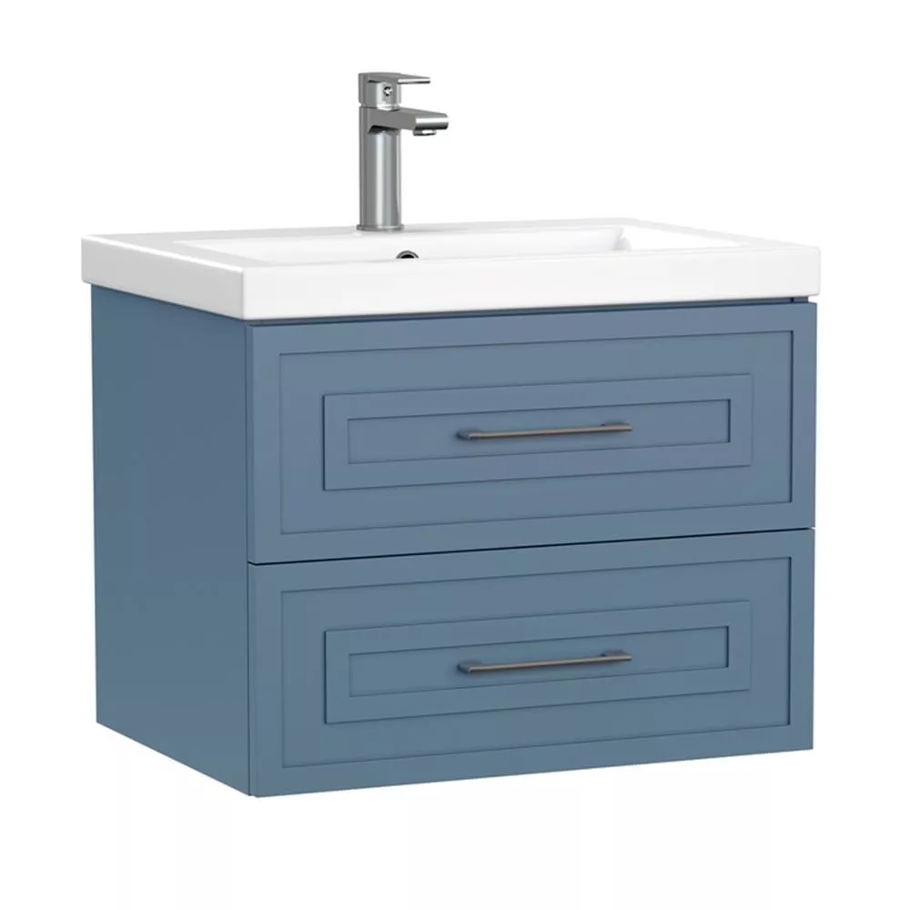 Тумба подвесная Cersanit Classic 60 Голубой матовый 69088 Тумба подвесная Cersanit Classic 60 Голубой матовый 69088