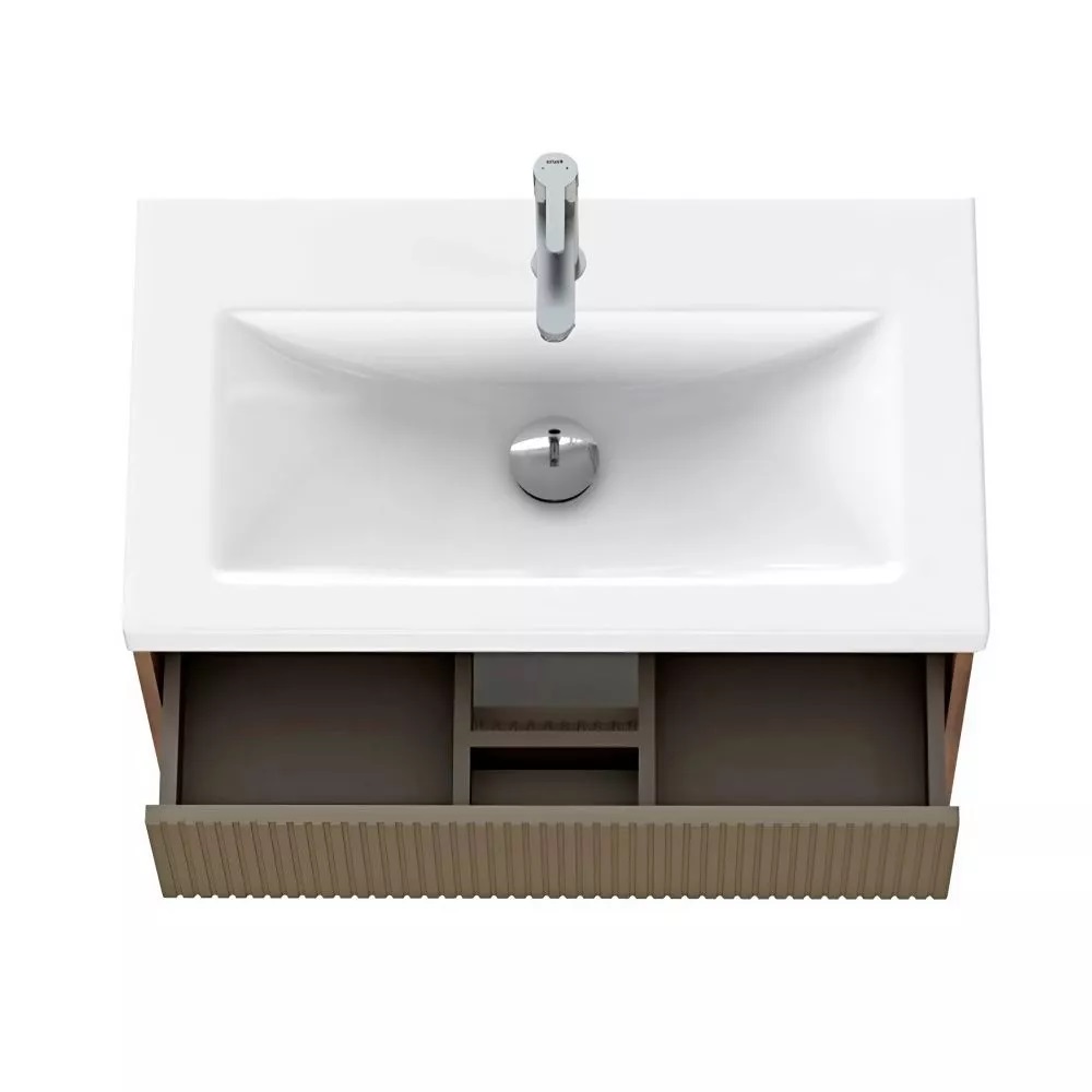 Тумба подвесная Cersanit Classic Ribble 75 Коричневый 69280 Тумба подвесная Cersanit Classic Ribble 75 Коричневый 69280 — изображение 3
