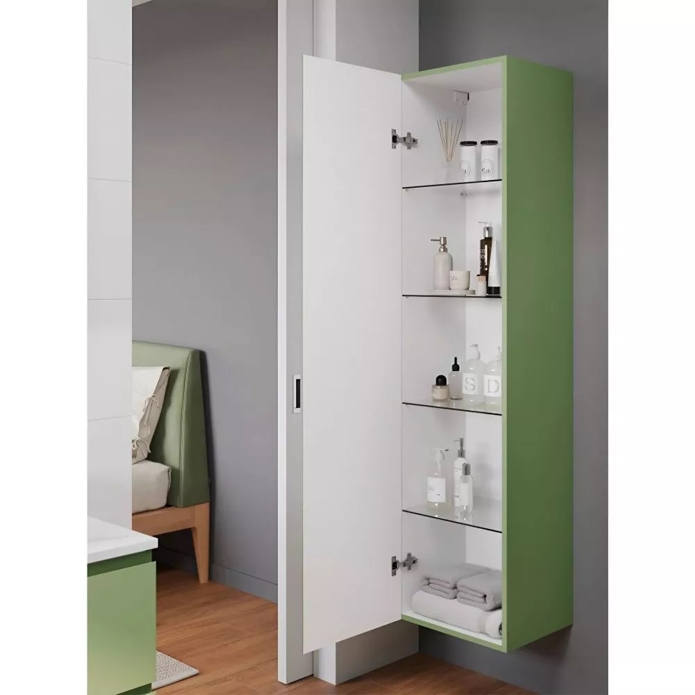 Пенал подвесной Cersanit Moduo 40 Шалфей 69352 Пенал подвесной Cersanit Moduo 40 Шалфей 69352 — изображение 3