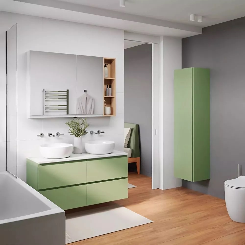 Пенал подвесной Cersanit Moduo 40 Шалфей 69352 Пенал подвесной Cersanit Moduo 40 Шалфей 69352 — изображение 4