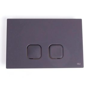 Клавиша смыва Oli Plain Oliveira Черный матовый 70829