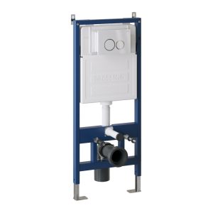 Инсталляция Grossman для скрытого монтажа унитаза + клавиша смыва Galaxy Белый глянцевый 97.01.000