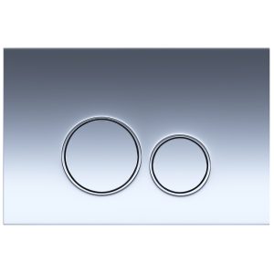 Клавиша смыва Azario Forte Хром глянцевый AZ-100-030F