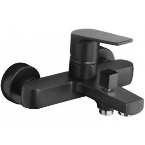 Смеситель для ванны Azario Treya Черный матовый AZ-156805024 Смеситель для ванны Azario Treya Черный матовый AZ-156805024