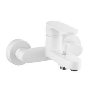 Смеситель для ванны Azario Viano Белый глянцевый AZ-158305026 Смеситель для ванны Azario Viano Белый глянцевый AZ-158305026