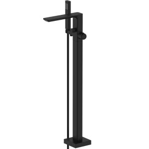 Смеситель напольный Azario Piano Черный матовый AZ-208260AB5PA-0308A Смеситель напольный Azario Piano Черный матовый AZ-208260AB5PA-0308A