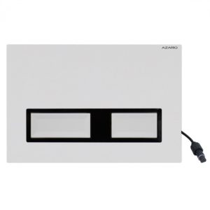 Клавиша смыва Azario New инфракрасный сенсор Белый глянцевый AZ-510A/модель: AZ-008.02