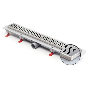 Душевой лоток Azario Harmony 85 Хром AZ-CH 850 H