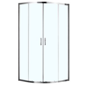 Душевой уголок Azario Milton 100х100 Хром / Прозрачное AZ-ND2142 1000