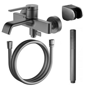 Смеситель для ванны Azario Vincente Графит AZ-VRZ238326AJ Смеситель для ванны Azario Vincente Графит AZ-VRZ238326AJ