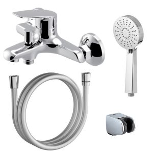 Смеситель для ванны Azario Tavira Хром глянцевый AZ-WKE238040C Смеситель для ванны Azario Tavira Хром глянцевый AZ-WKE238040C