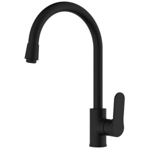 Смеситель для кухни Azario Elvis Черный матовый AZ-WWK568155PA
