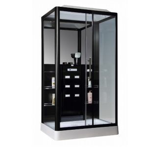 Душевая кабина Loranto Selak 120х90 правая Черный / Прозрачное CS00035779