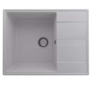Мойка кухонная Ulgran Quartz Prima 650-04 Платина