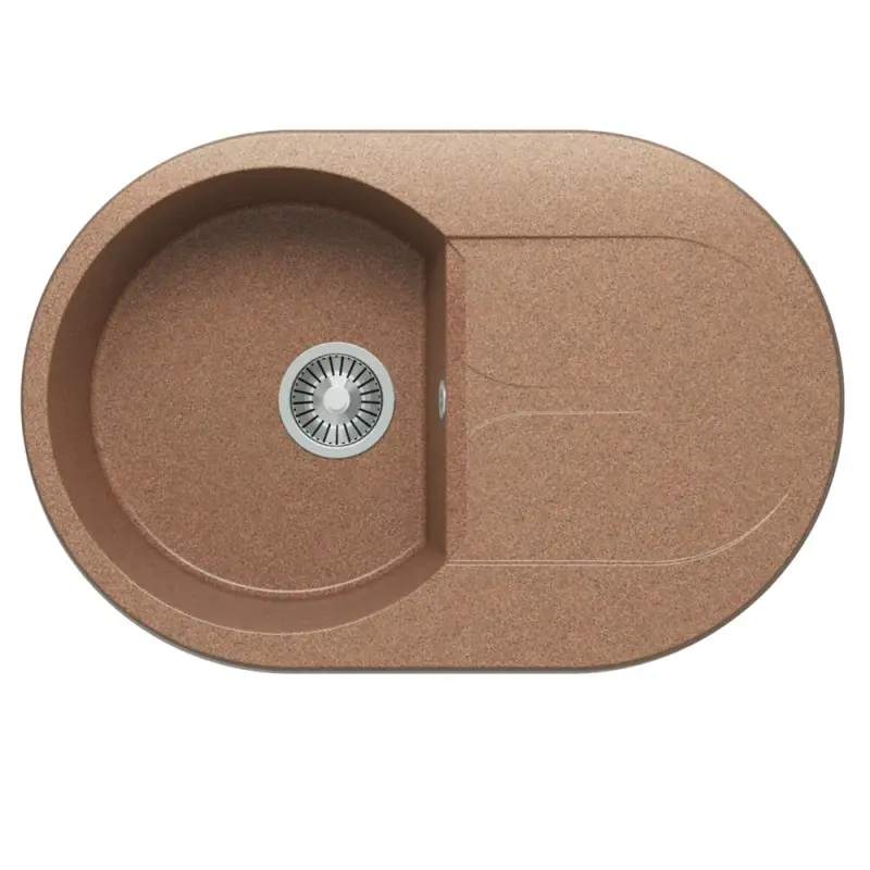 Мойка кухонная Polygran Atol 76 679054 Терракот Мойка кухонная Polygran Atol 76 679054 Терракот