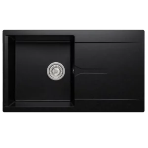Мойка кухонная Polygran Gals 86 408005 Черный матовый