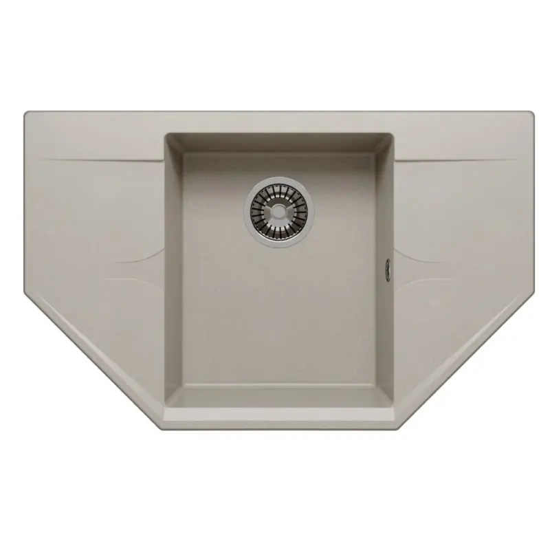 Мойка кухонная Polygran Riff 80 679061 Серый Мойка кухонная Polygran Riff 80 679061 Серый