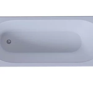 Ванна акриловая Aquatek Оберон 180х80 (каркас + слив-перелив + экран) слив слева Белый OBR180-0000003