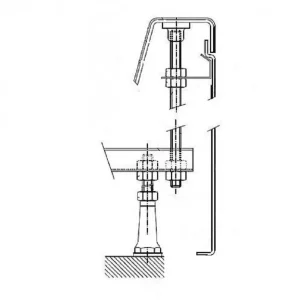 Крепление панели Ravak универсальное