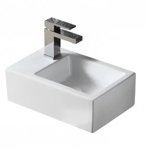 Раковина подвесная Azario AZ 37х23,5 левая Белый AZ4331A