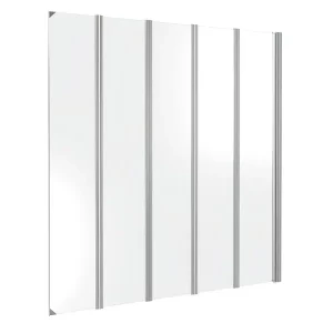 Шторка для ванны Bas Screen 120х140 Хром / Грейп Шторка для ванны Bas Screen 120х140 Хром / Грейп