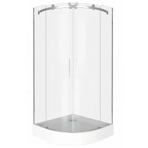 Душевой уголок Bas Altair 100х195 Хром / Прозрачное Душевой уголок Bas Altair 100х195 Хром / Прозрачное