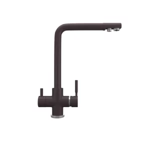 Смеситель для кухни Ulgran Quartz с подключением к фильтру UQ-016-06 Трюфель