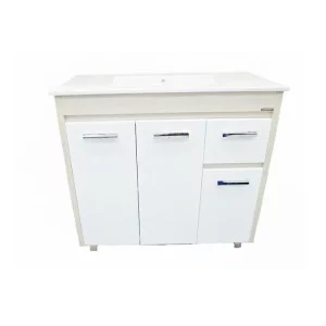 Тумба напольная Comforty Тулуза 90 + раковина Белый / Сосна 4152036 Тумба напольная Comforty Тулуза 90 + раковина Белый / Сосна 4152036