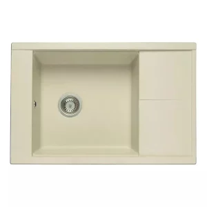 Мойка кухонная Aquaton Делия 78 Жемчуг 1A715132DE240