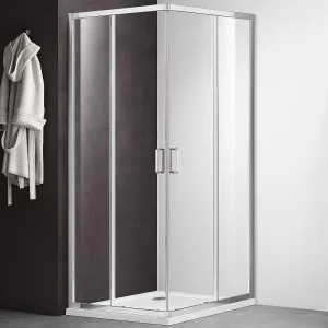 Душевой уголок Aquatek NAA 90х90 Хром / Прозрачное AQNAA1142-90