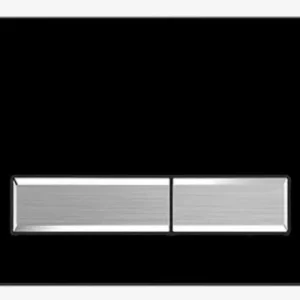 Клавиша смыва Aquatek 009D-2 Черный матовый / Хром KDI-0000031 Клавиша смыва Aquatek 009D-2 Черный матовый / Хром KDI-0000031