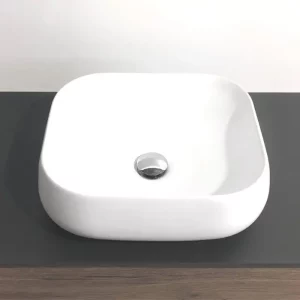 Раковина накладная Comforty 7810 40х45 Белый глянцевый 4150351