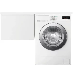 Тумба подвесная Эстет Dallas Luxe под стиральную машину 120 с раковиной Белый ФР-00001925 Тумба подвесная Эстет Dallas Luxe под стиральную машину 120 с раковиной Белый ФР-00001925