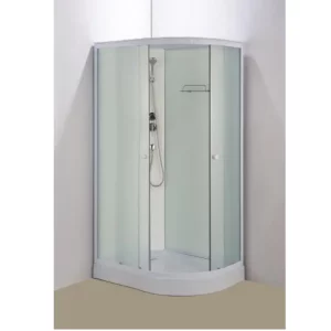 Душевая кабина Водный мир 110х80 ,Белый / Матовое, Низкий поддон