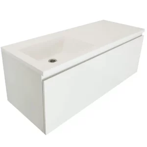 Тумба подвесная Эстет Dallas Luxe 120 с раковиной Белый ФР-00001932 Тумба подвесная Эстет Dallas Luxe 120 с раковиной Белый ФР-00001932