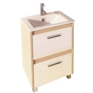 Тумба напольная Comforty Тулуза 61 + раковина Белый / Сосна 3129378 Тумба напольная Comforty Тулуза 61 + раковина Белый / Сосна 3129378